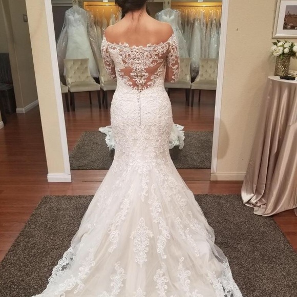 Beautiful wedding dress